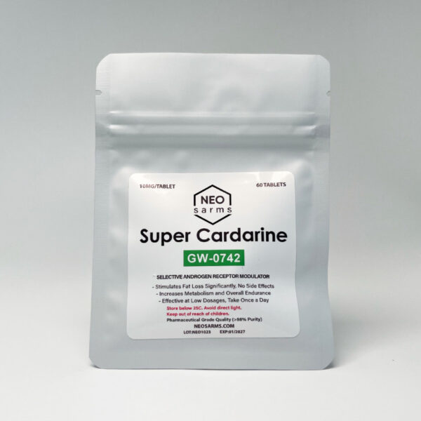 SUPER CARDARINE GW0742 10mg/tablet, 60 tablets